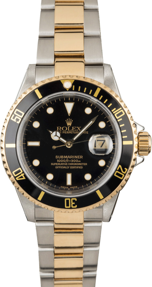 Buy Used Rolex Submariner 16613 | Bob's Watches - Sku: 121381