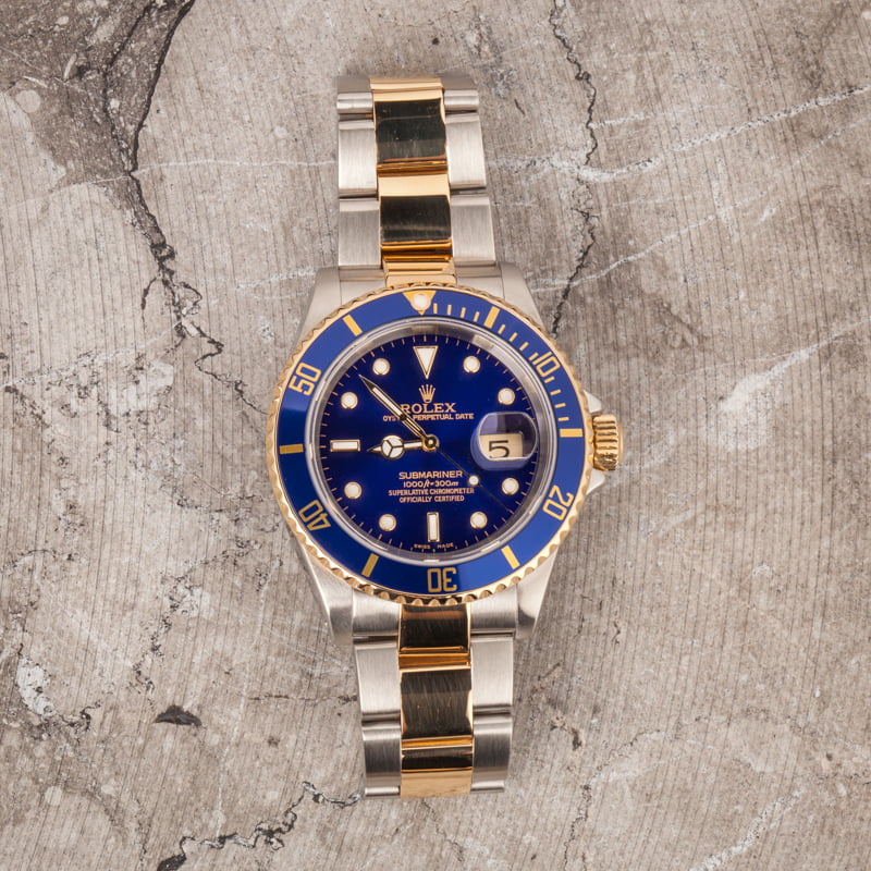 Rolex Submariner 16613 with Oyster Bracelet
