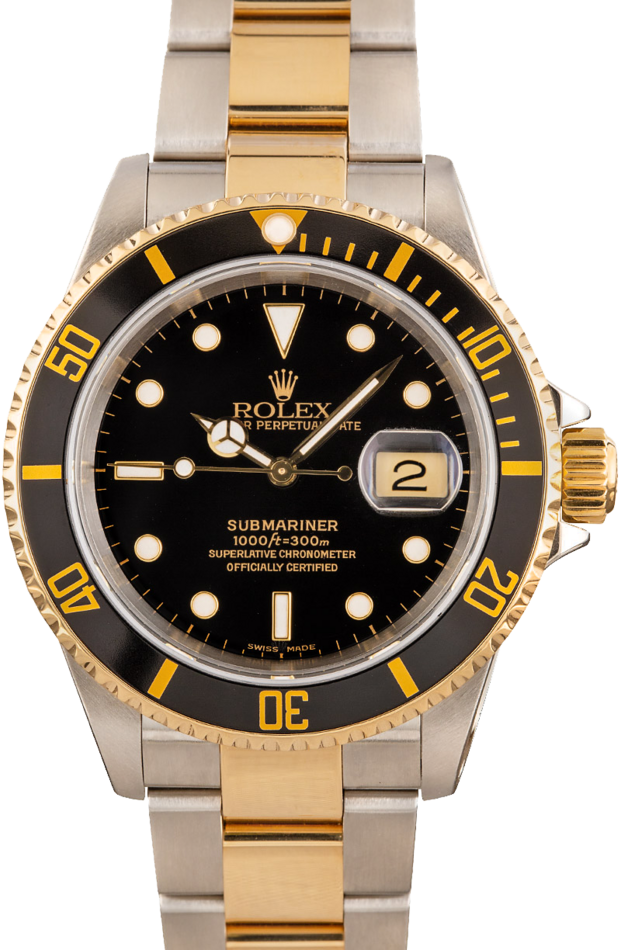 Buy Used Rolex Submariner 16613 | Bob's Watches - Sku: 144378