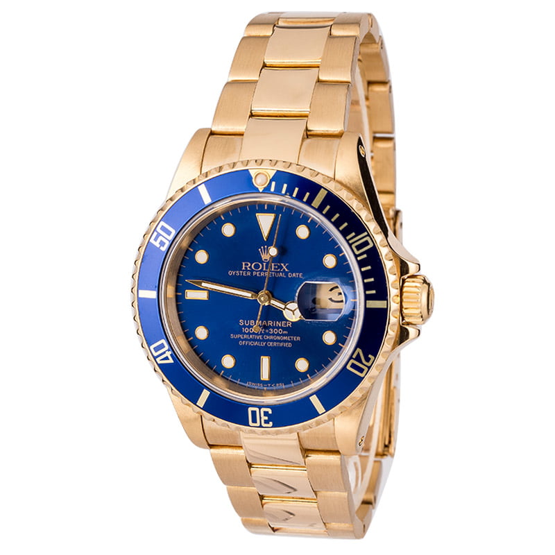 Rolex Submariner 16618 Certified Pre-Owned