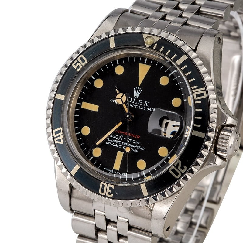 Buy Vintage Rolex Submariner 1680 For Sale | Bob's Watches - Sku: 120736
