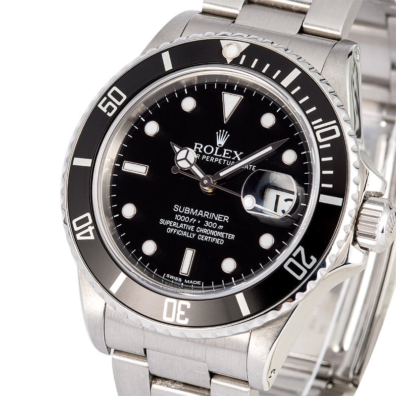 Pre-Owned Rolex Submariner 16800