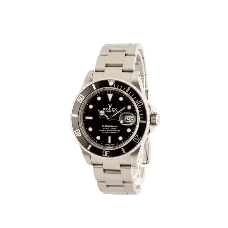 Rolex Black Submariner 16800