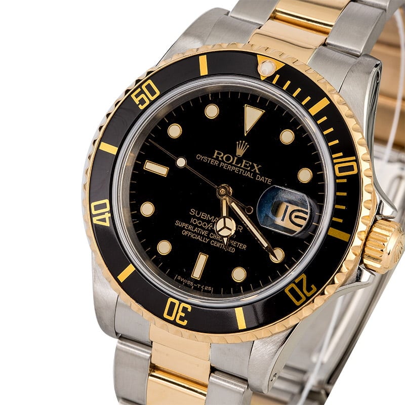 Rolex Submariner 16803 Black Dial TT