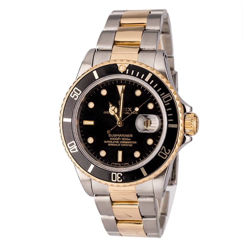 Rolex Submariner 16803 Two Tone Men's Watch