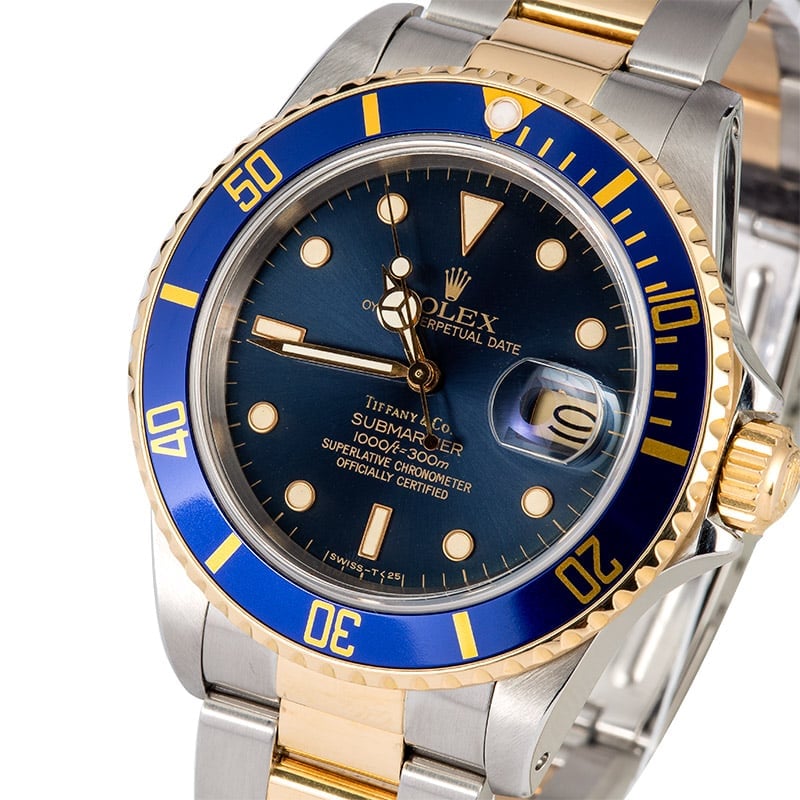 Rolex Submariner 16803 Tiffany Dial