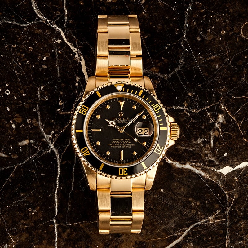 Buy Used Rolex Submariner 16808 Pre-Owned | Bob's Watches
