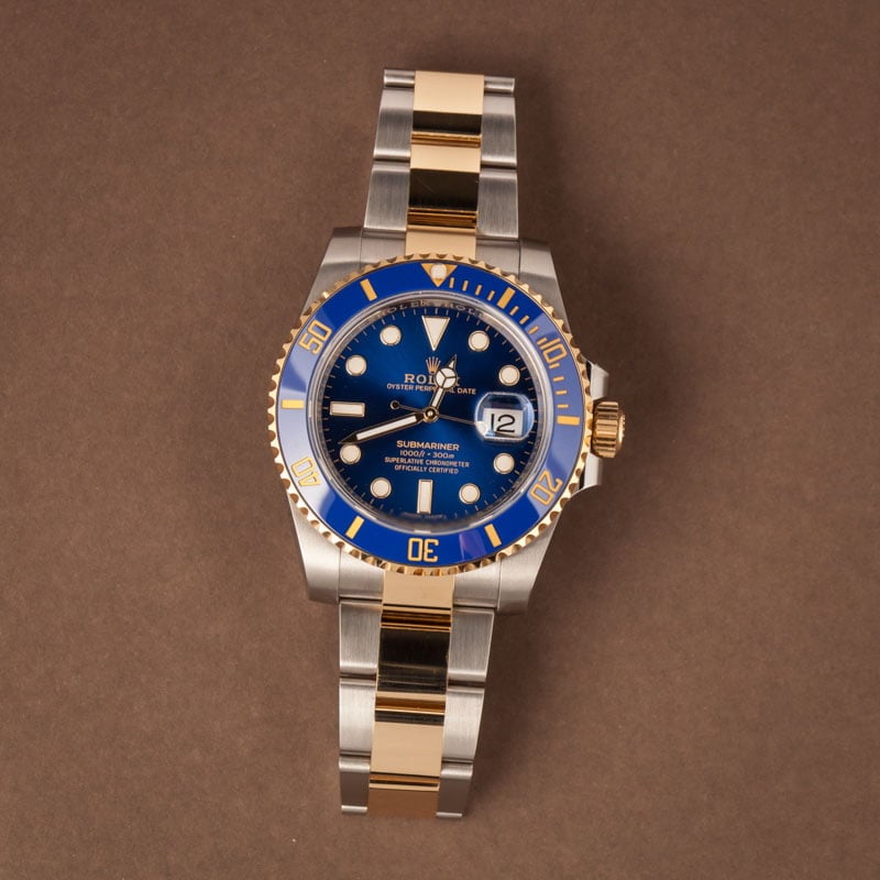 Rolex Submariner Ceramic 116613LB Sunburst