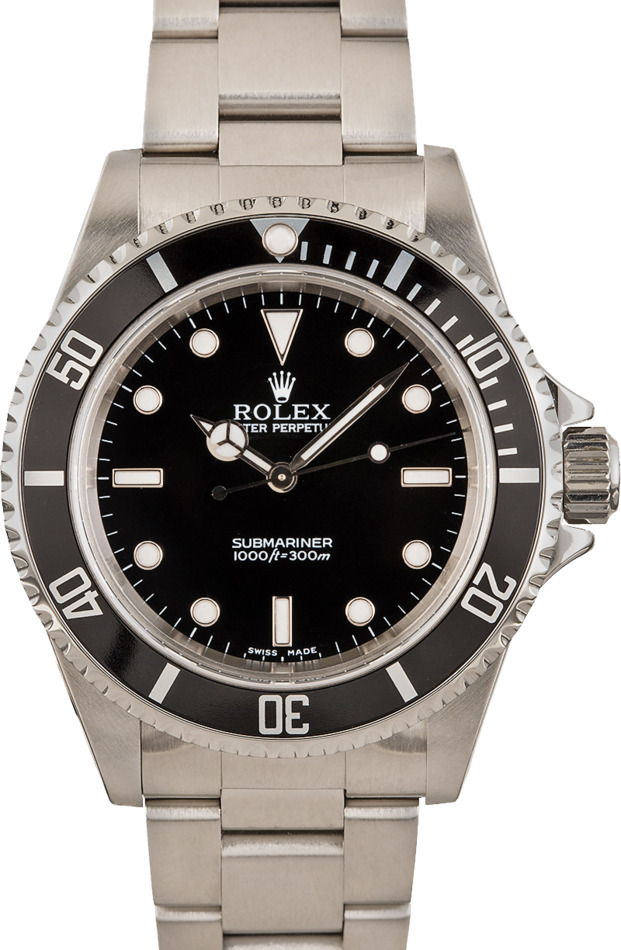Buy Rolex Submariner 14060 | Bob's Watches - Sku: 150802