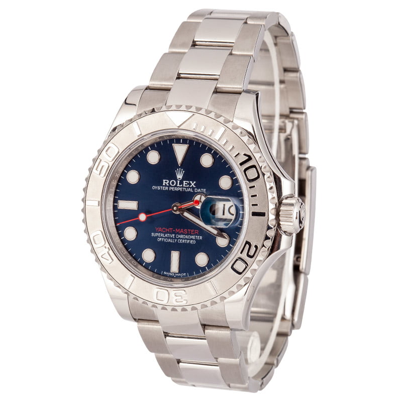 Rolex Platinum Yacht-Master Blue 116622