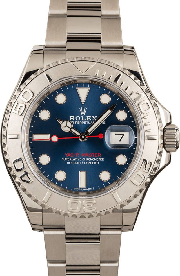 Rolex Yacht-Master Platinum Bezel 116622 Papers