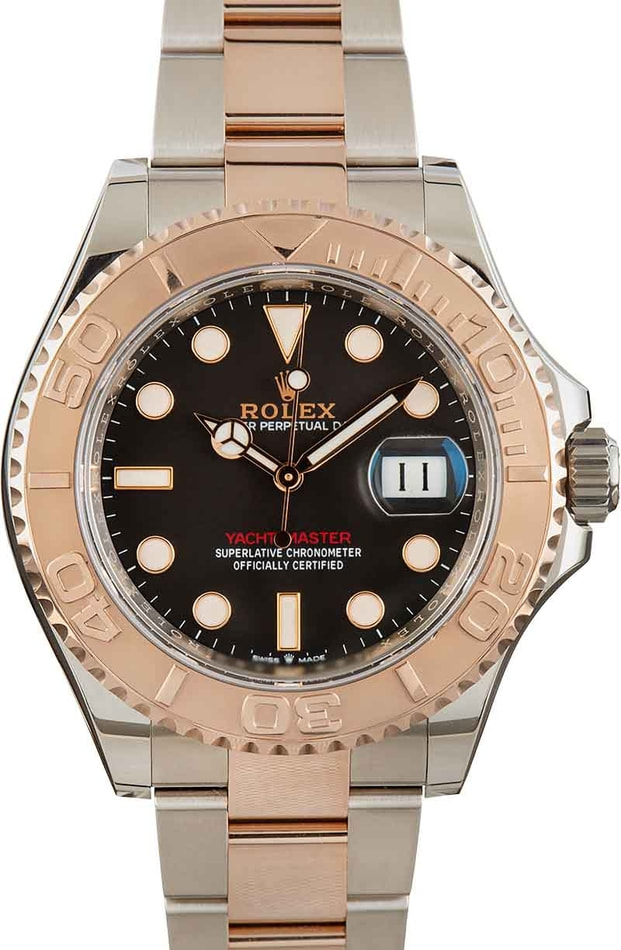 Rolex yacht cheap master rose