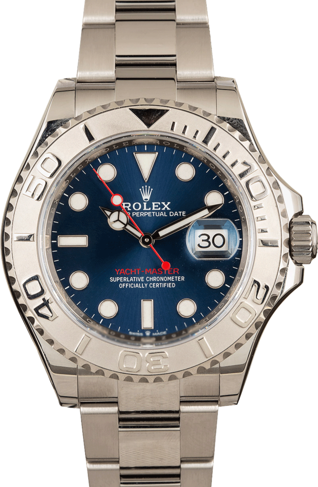 rolex yacht master second hand