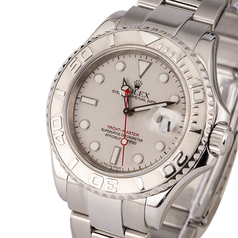 Used Rolex Yacht-Master 16622 Timing Platinum Bezel