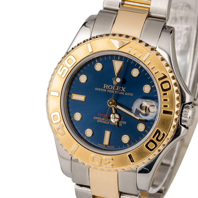 Rolex Yacht-Master 168623 Blue Dial 35MM