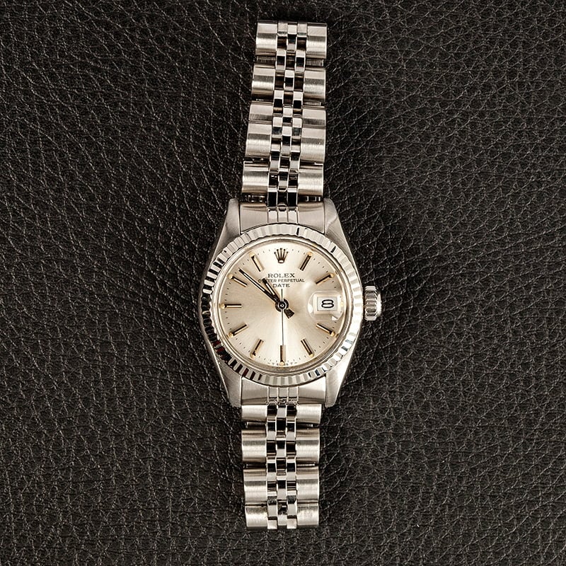 Used Womens Rolex Datejust 6917 Silver