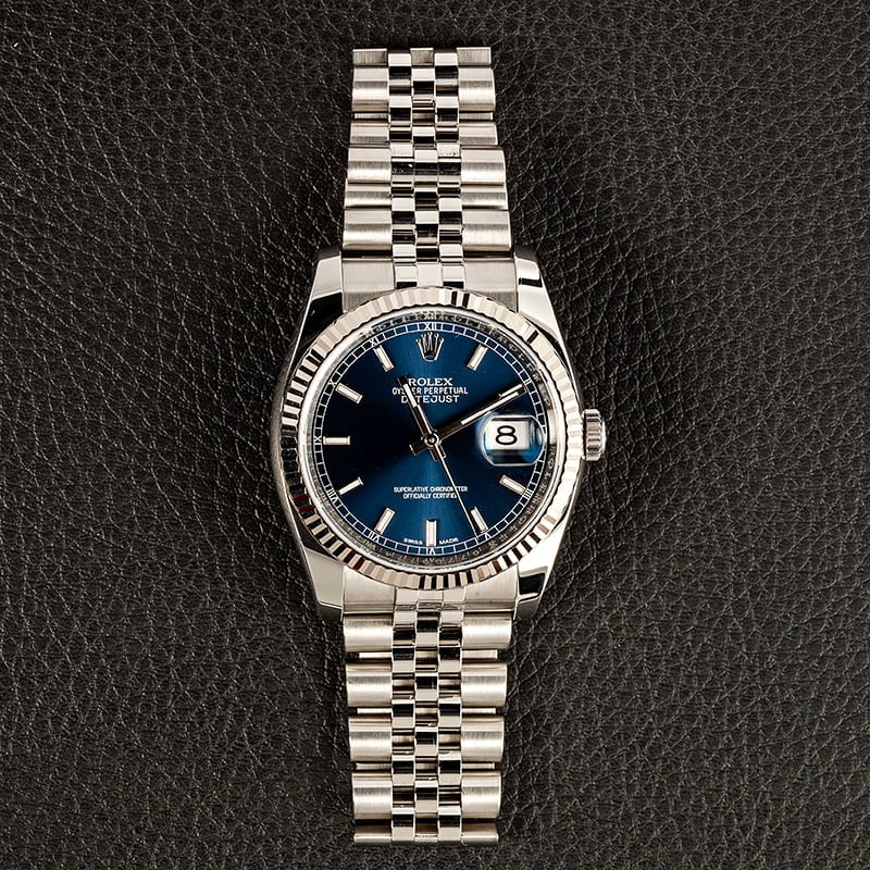 Rolex Datejust Blue Dial 116234