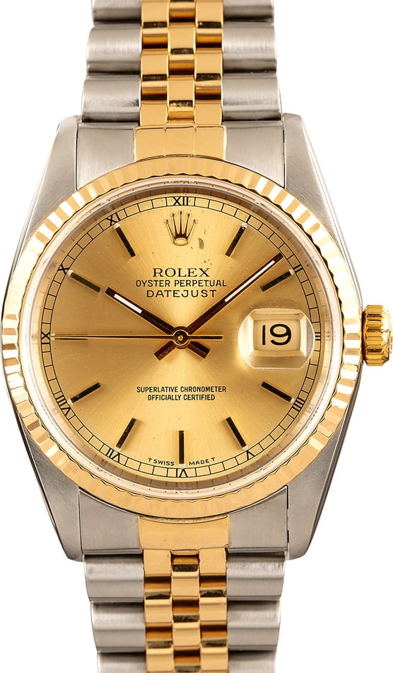 rolex oyster perpetual datejust 16233