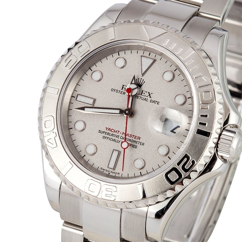 Rolex Yacht-Master 16622 Platinum and Stainless