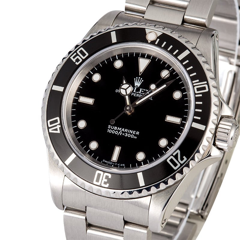 Submariner Rolex No Date 14060 Oyster