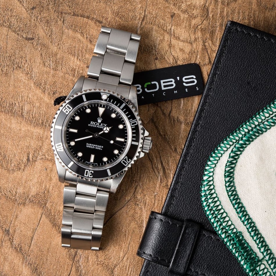 Submariner Rolex No Date Steel 14060