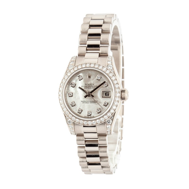 Ladies Rolex Datejust 179159 President Bracelet