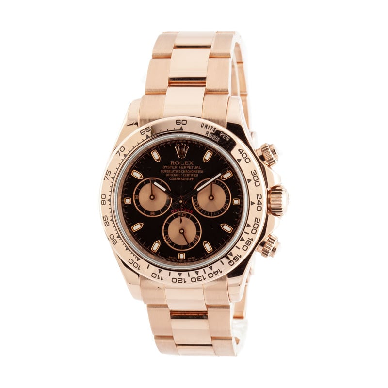 Rolex Daytona 116505 18k Everose Gold