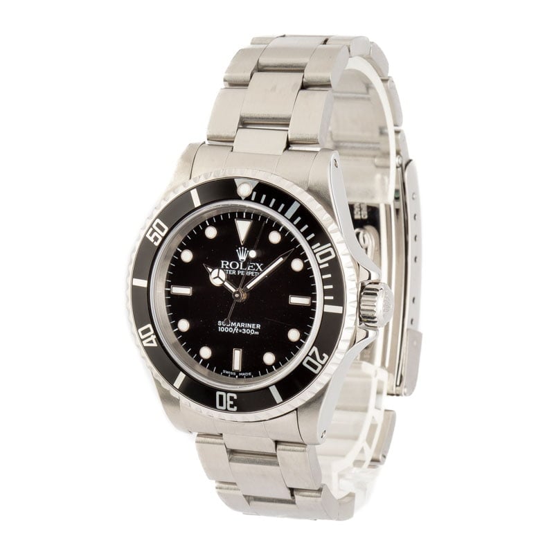 Rolex Submariner 14060 No Date Black