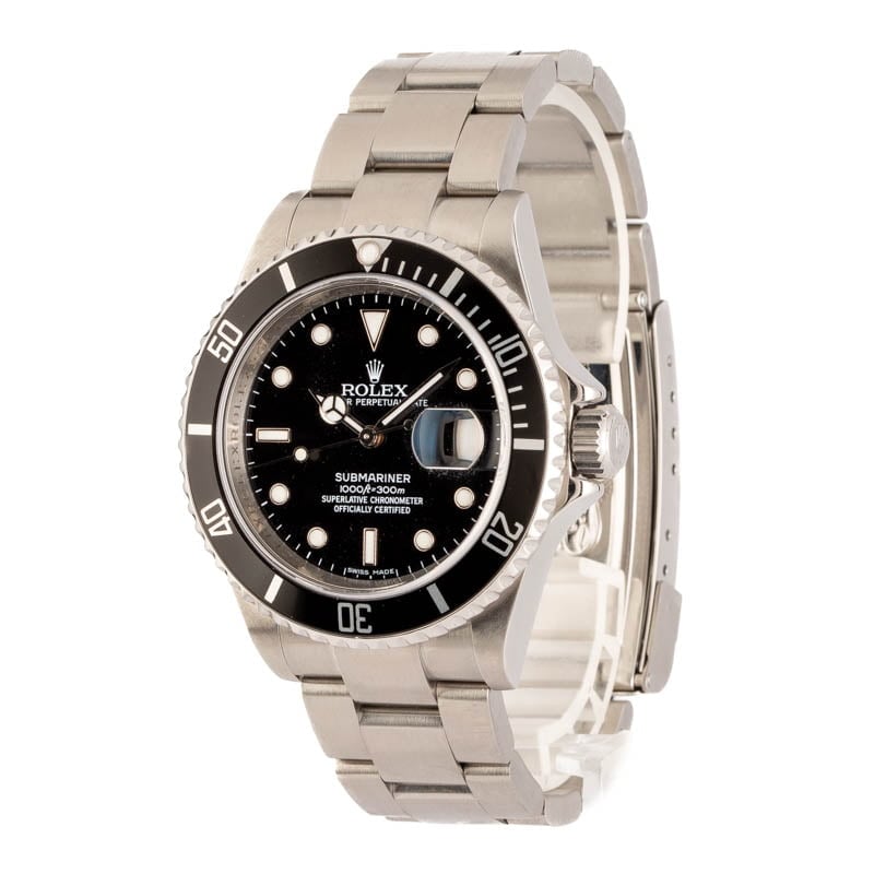 Submariner Rolex 16610T Serial Engraved