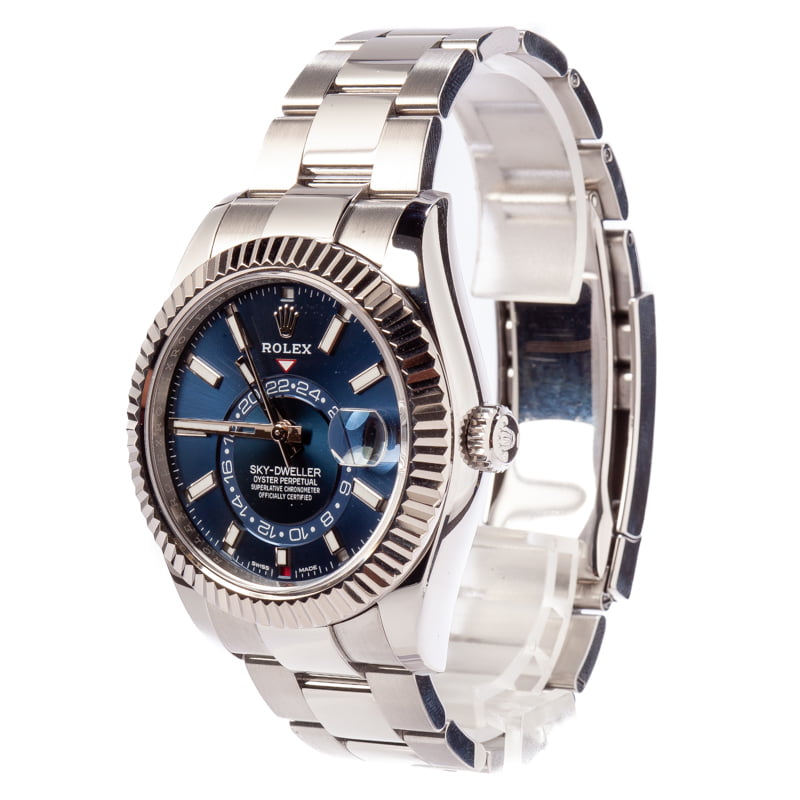 Mens Rolex Sky-Dweller 326934 Blue Dial