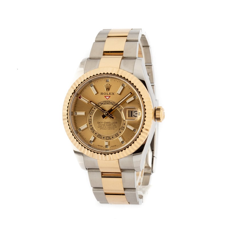 Rolex Sky-Dweller 326933 Champagne Dial