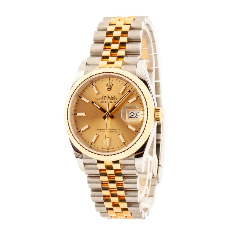 Rolex Datejust 126233 Champagne Dial