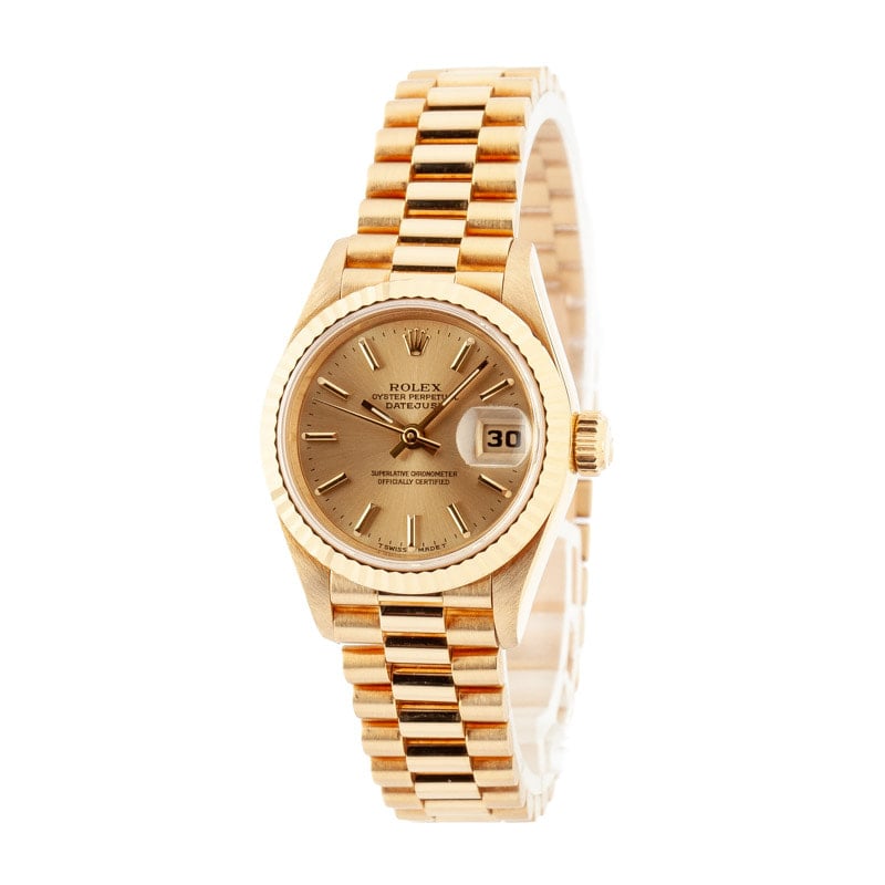 Rolex Datejust Ref 69178 18k Yellow Gold