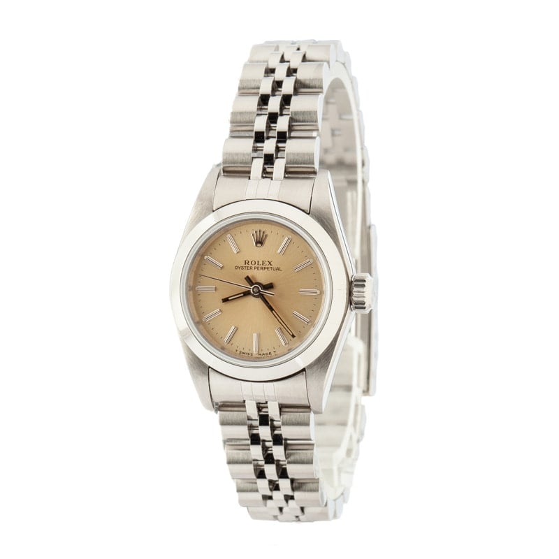 Rolex Ladies Oyster Perpetual 67180 Steel