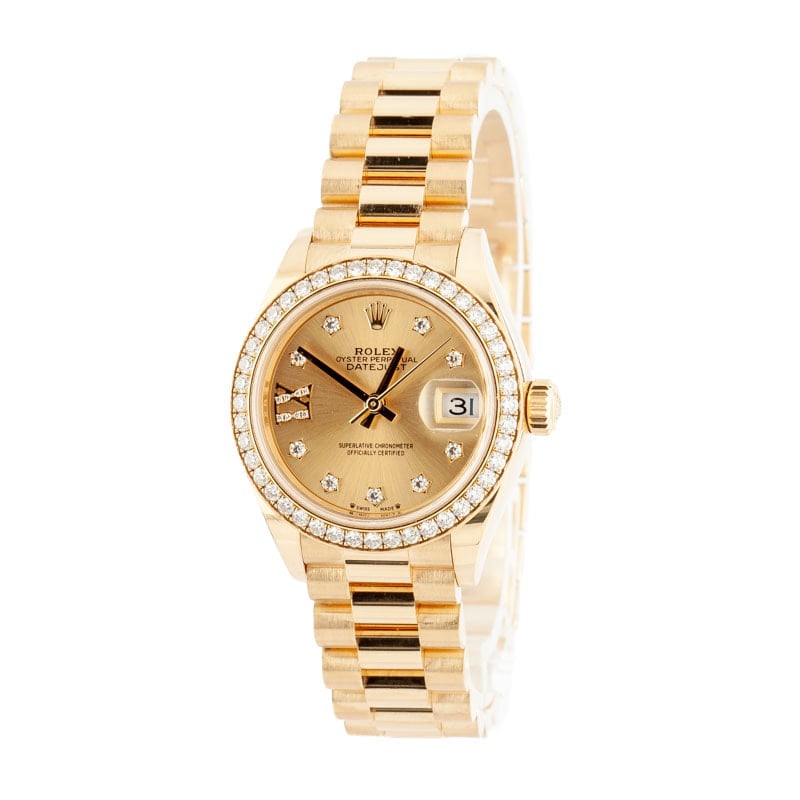 Rolex Datejust 279138 Champagne Dial