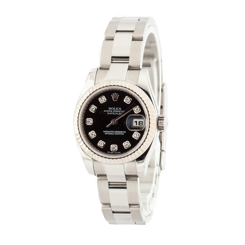 Ladies Rolex Datejust 179174 Stainless Steel