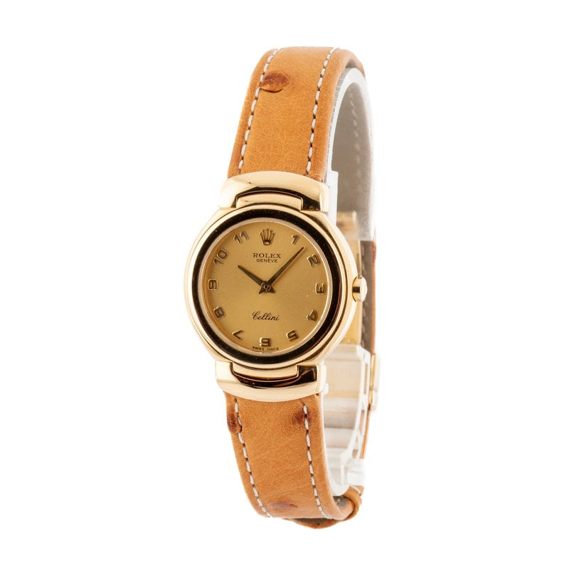 Pre-Owned Ladies Rolex Cellini 6621 18k Yellow Gold