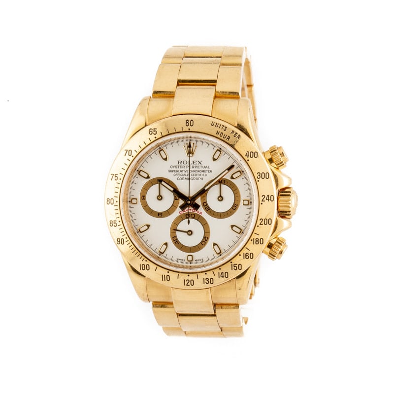 Rolex Daytona 116528 Yellow Gold