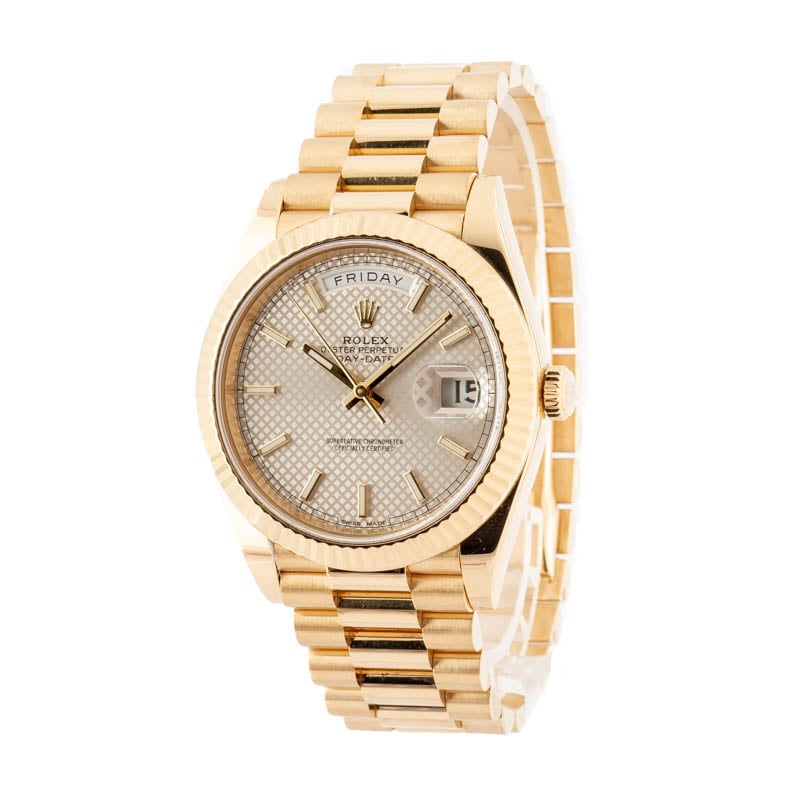 Rolex Day-Date 40 Ref 228238 18k Yellow Gold