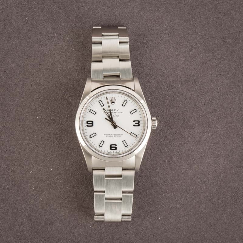 Rolex Air-King 14000 Stainless Steel Oyster Band