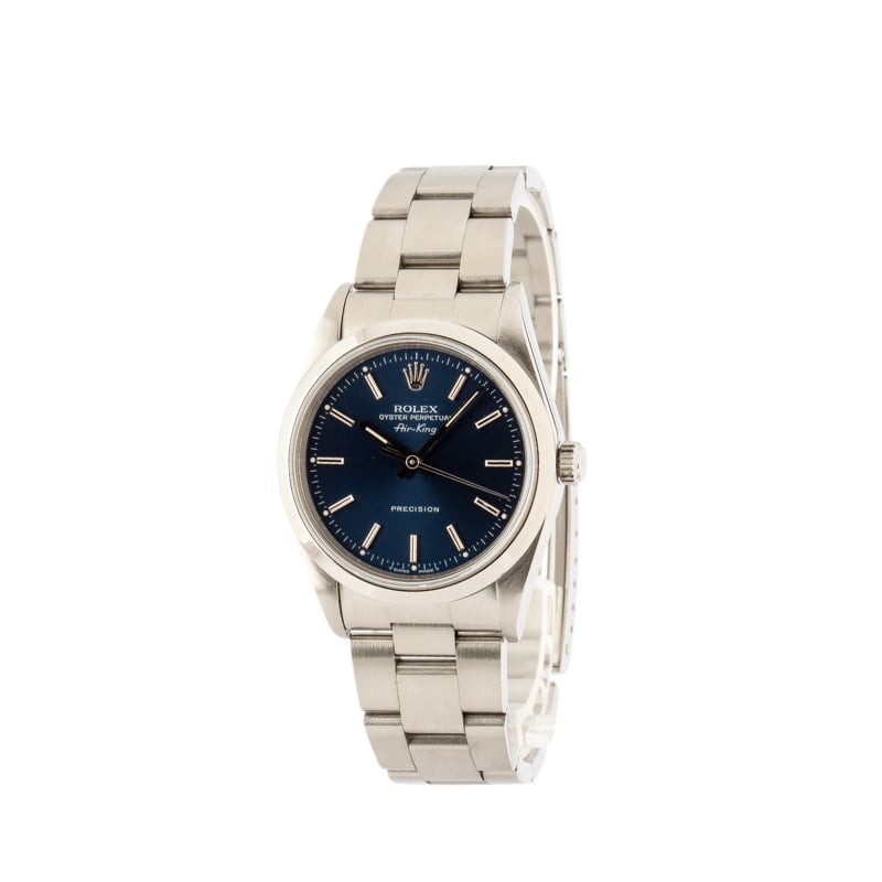 Rolex Air-King 14000 Blue Dial