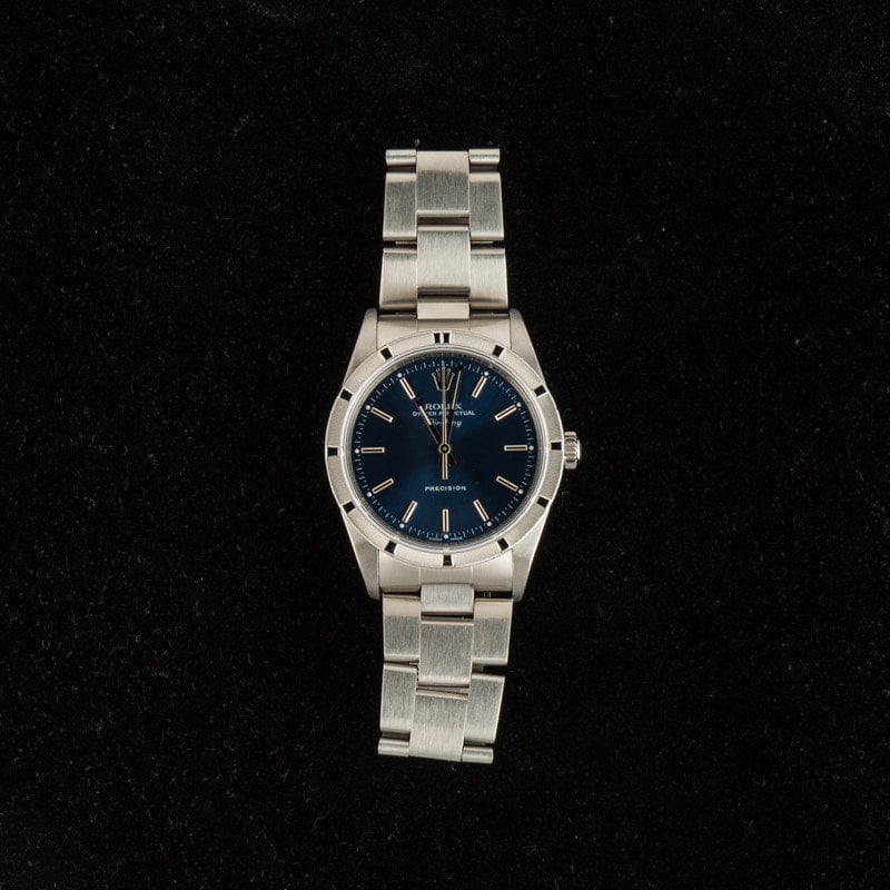 Rolex Air-King 14010M Blue Dial