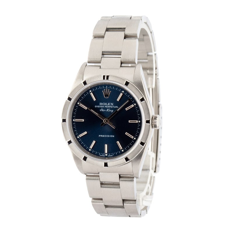 Rolex Air-King 14010M Blue Dial