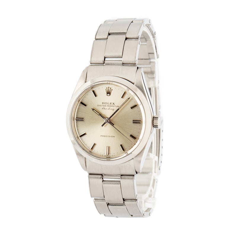 Used Rolex Air-King 5500 Stainless Steel