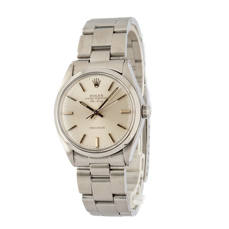 Buy Used Rolex Air-King 5500 | Bob's Watches - Sku: 162890