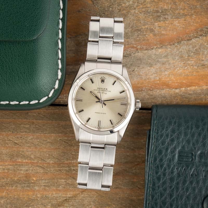 Used Rolex Air-King 5500 Stainless Steel