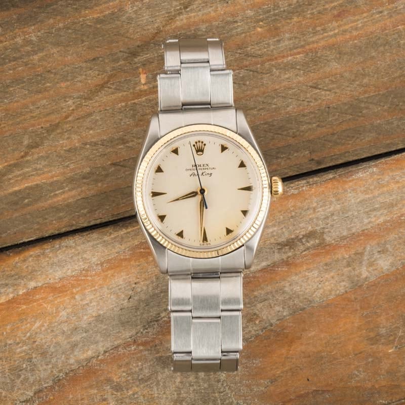 Rolex Air-King 5501 Two-Tone