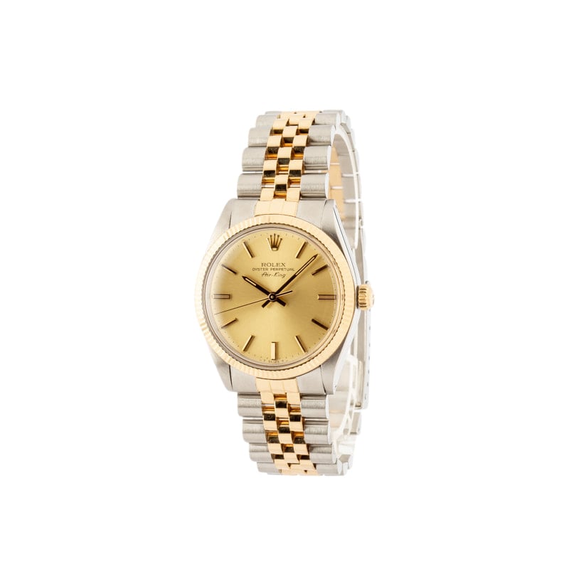 170352 Rolex Air-King 5501 Two Tone