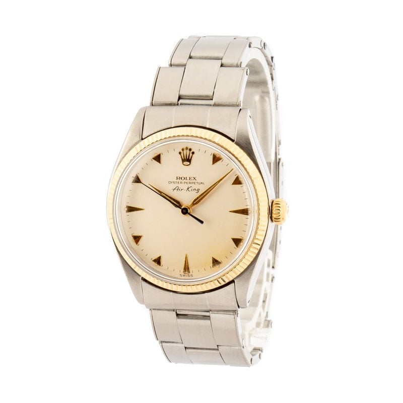 Rolex Air-King 5501 Two-Tone