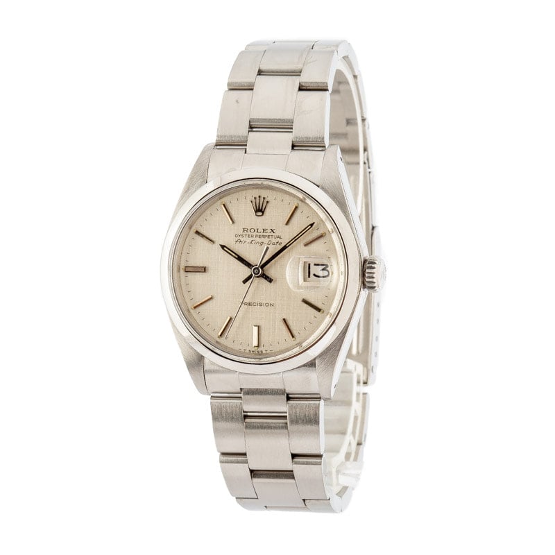 Pre-Owned Rolex Air-King 5700 Stainless Steel